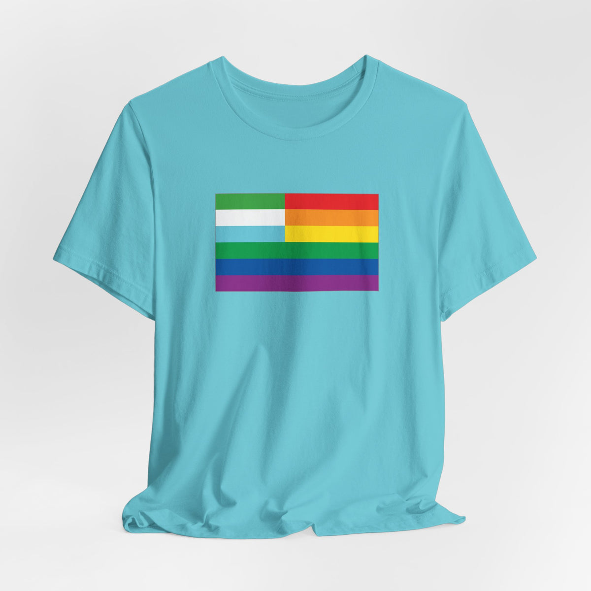 Torremolinos, Spain Rainbow Pride Flag T-shirt, Several Color Options