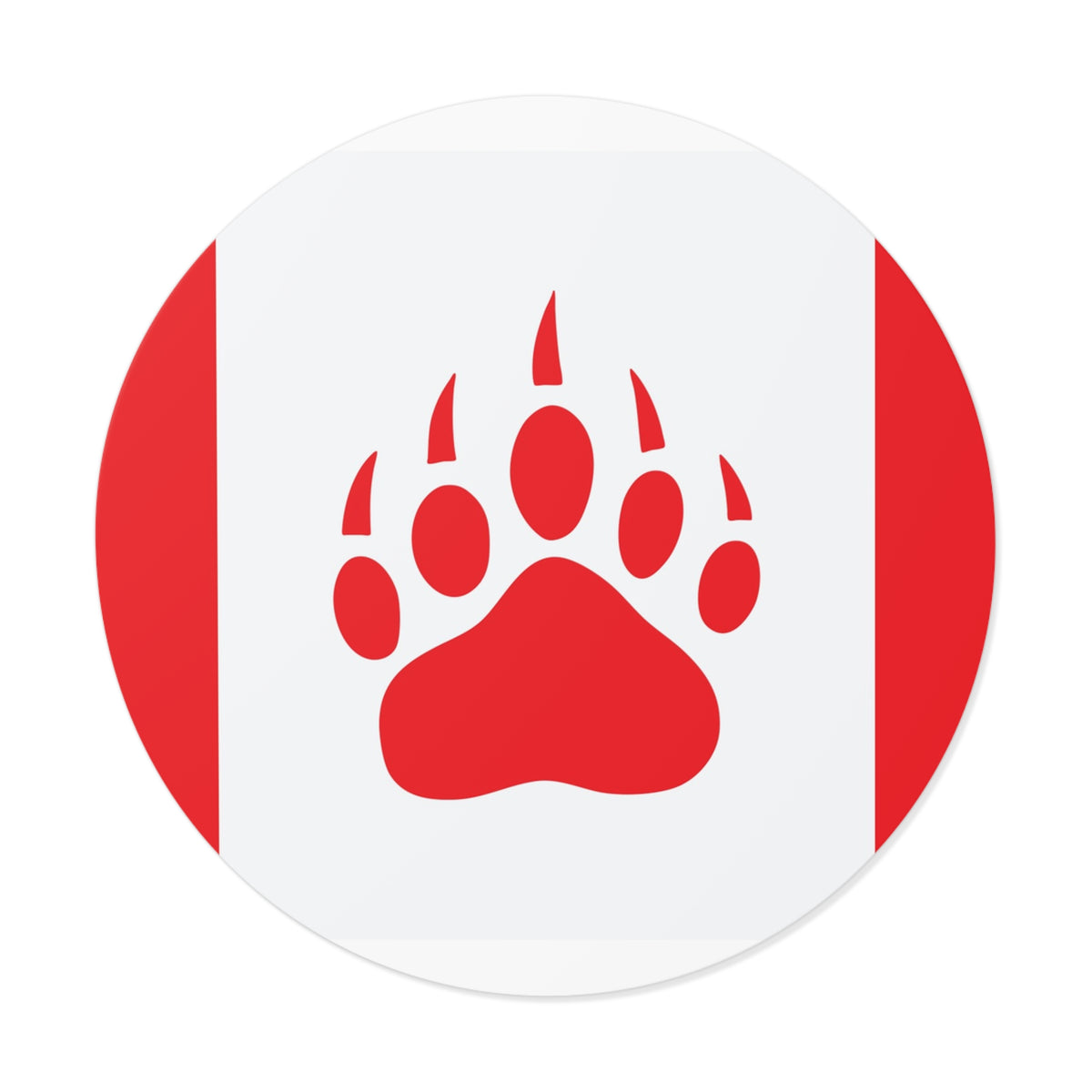 Bear Pride Flag Canada Vinyl Sticker