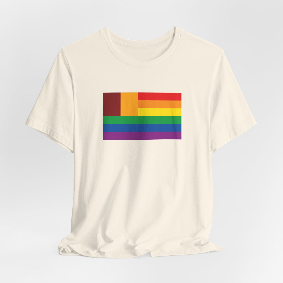 Rome, Italy Rainbow Pride Flag T-shirt, Several Color Options