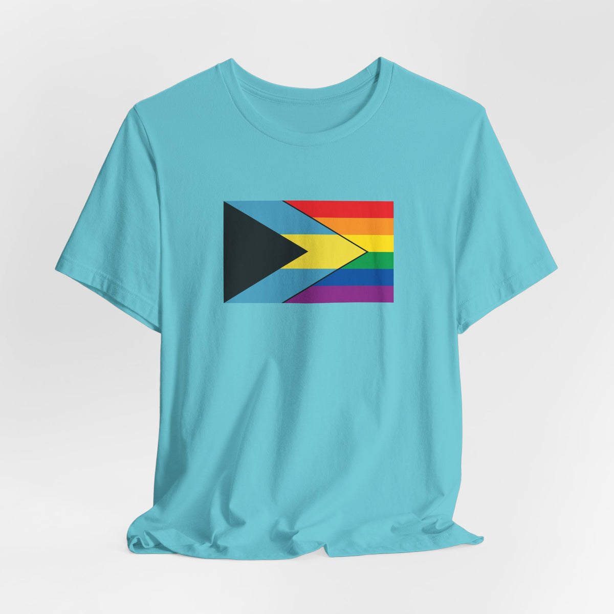 Bahamas Rainbow Pride Flag T-shirt, Several Color Options