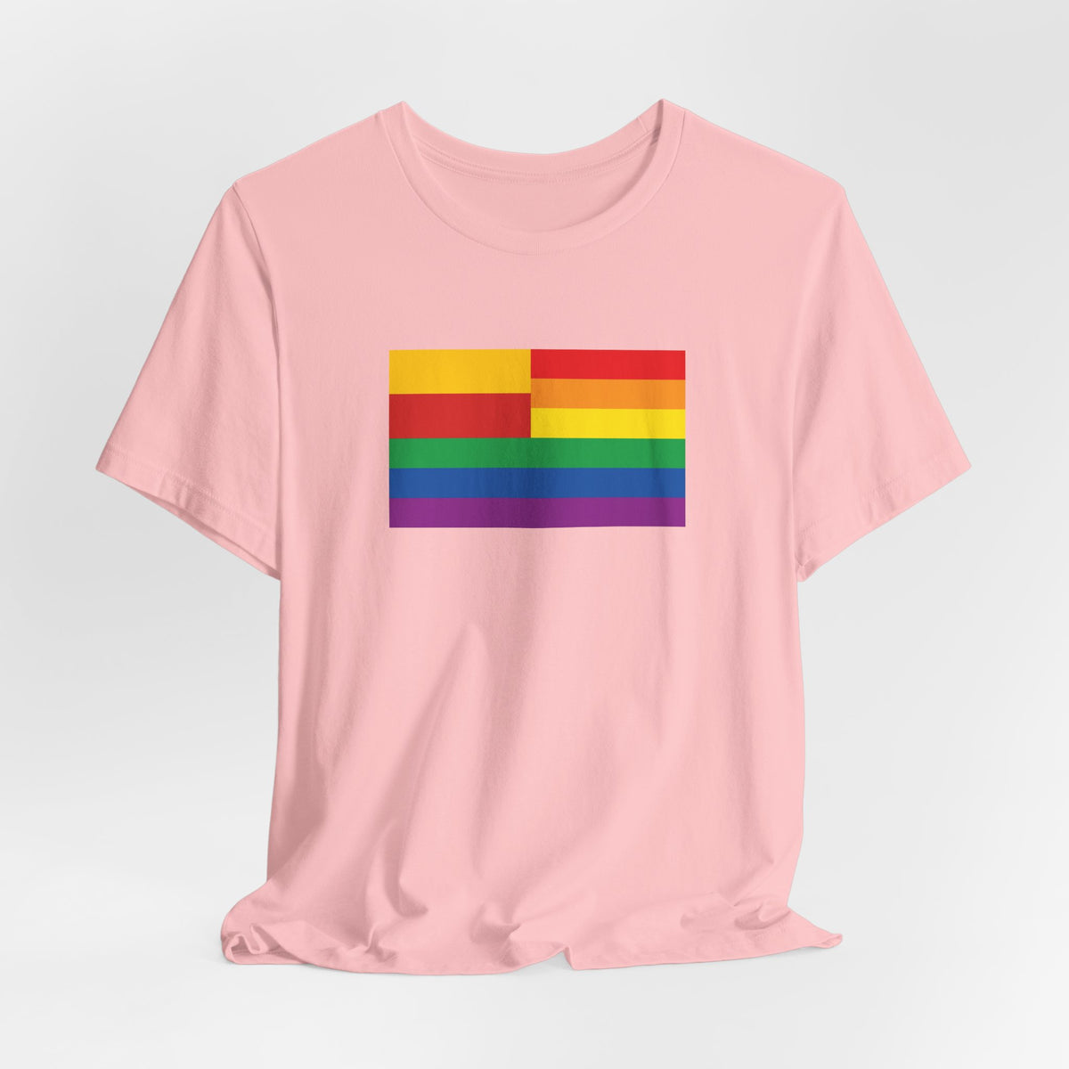 Warsaw, Poland Rainbow Pride Flag T-shirt, Several Color Options