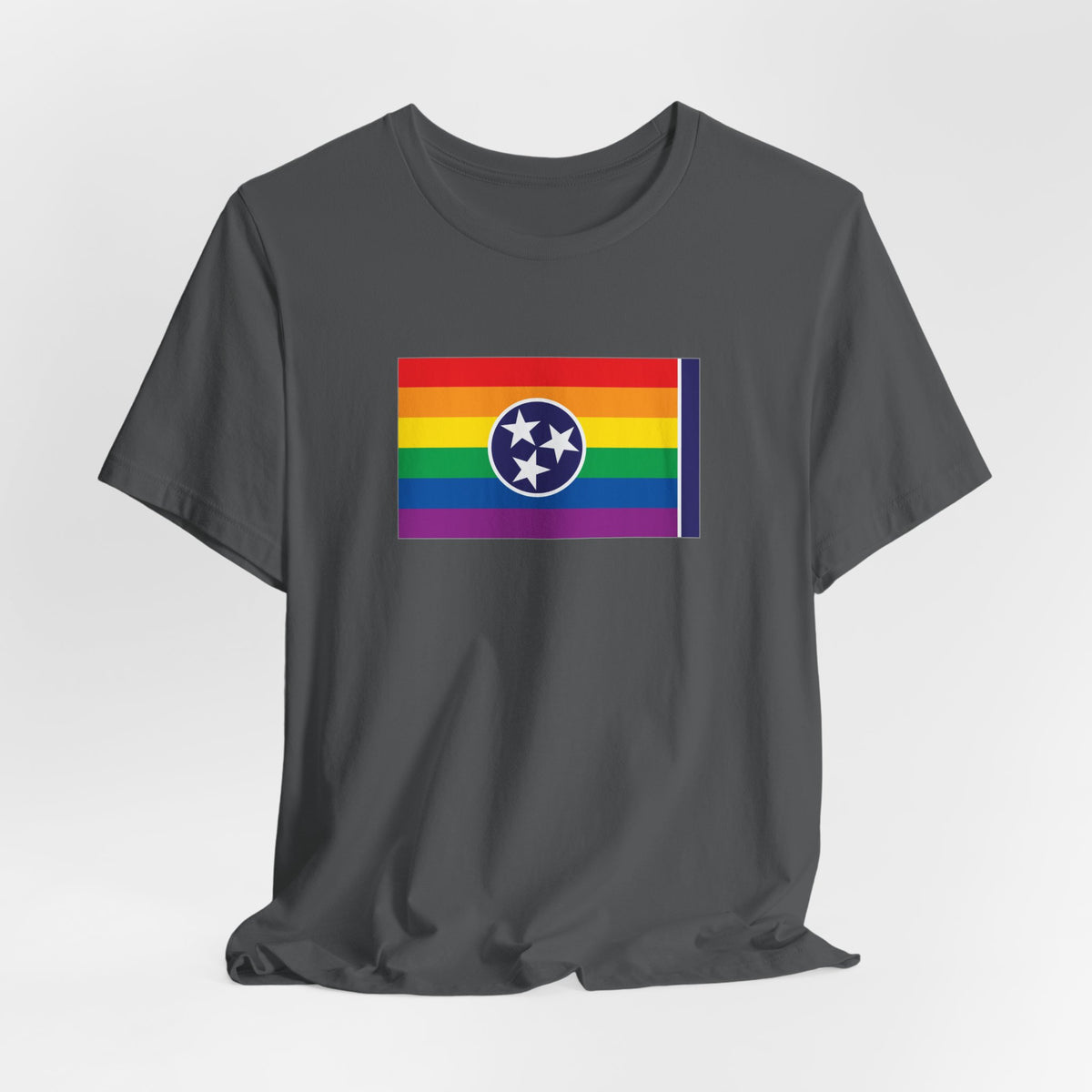 Tennessee Rainbow Pride Flag T-shirt, Several Color Options