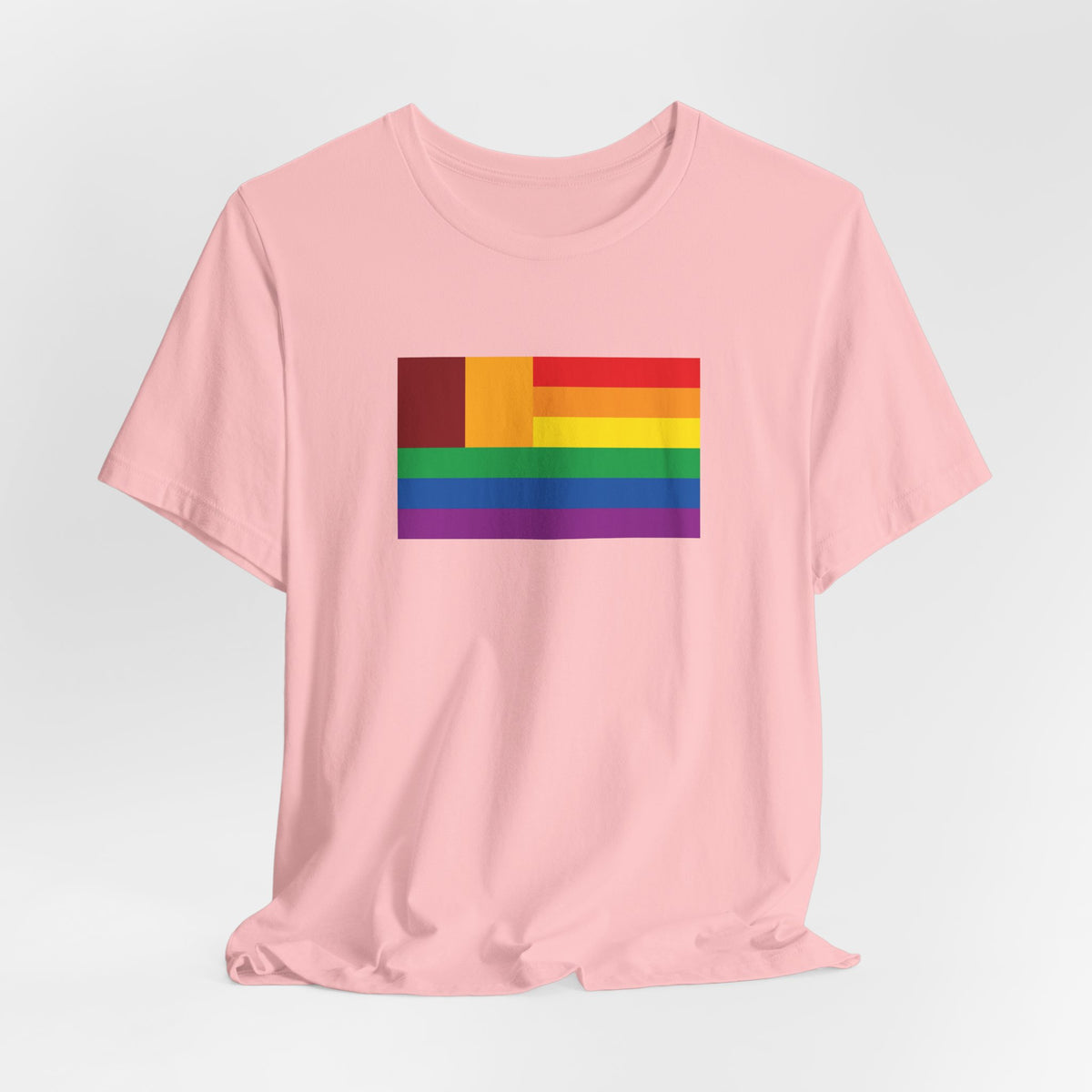 Rome, Italy Rainbow Pride Flag T-shirt, Several Color Options