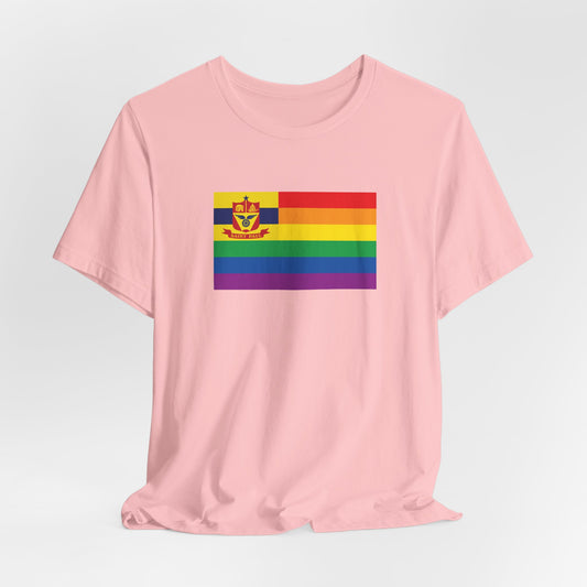 Saint Paul, Minnesota Rainbow Pride Flag T-shirt, Several Color Options