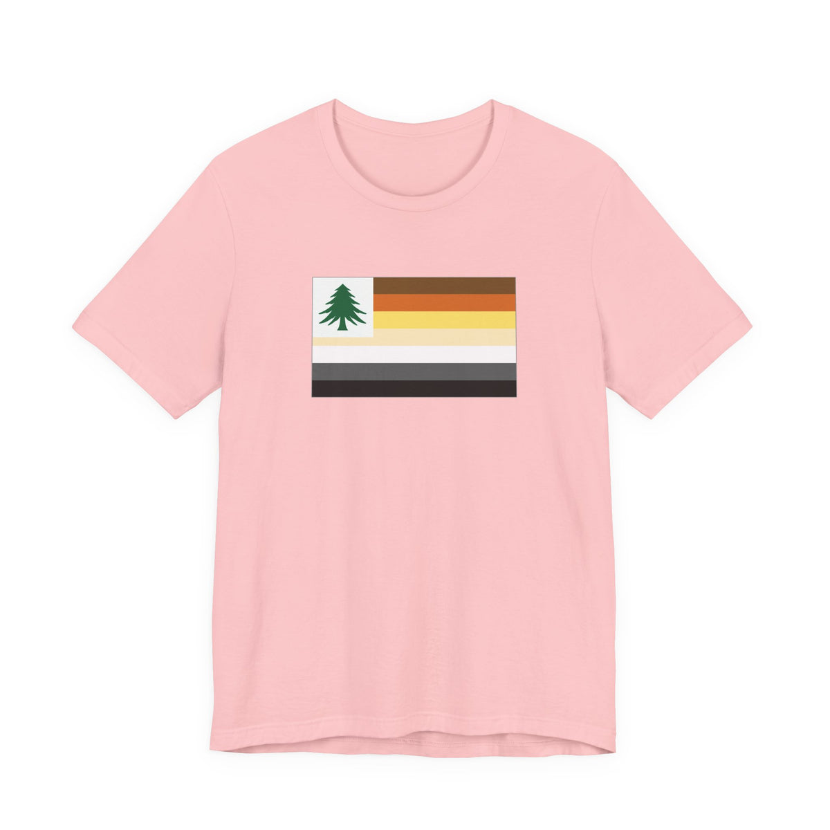 New England Bear Pride Flag T-shirt, Several Color Options