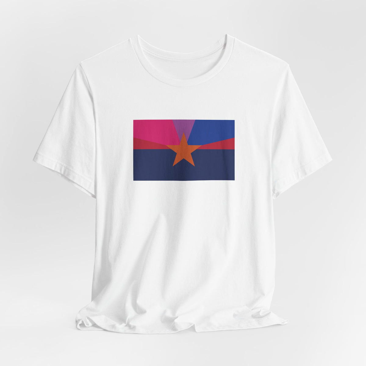 Arizona Bisexual Pride Flag T-shirt, Several Color Options