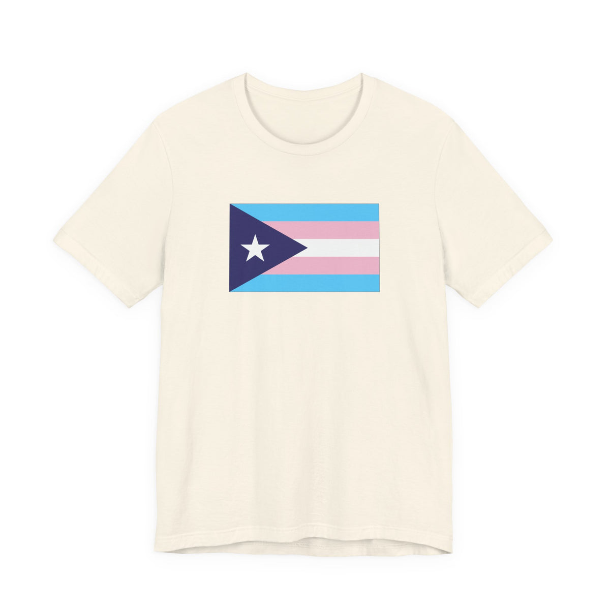 Puerto Rico Transgender Pride Flag T-shirt, Several Color Options