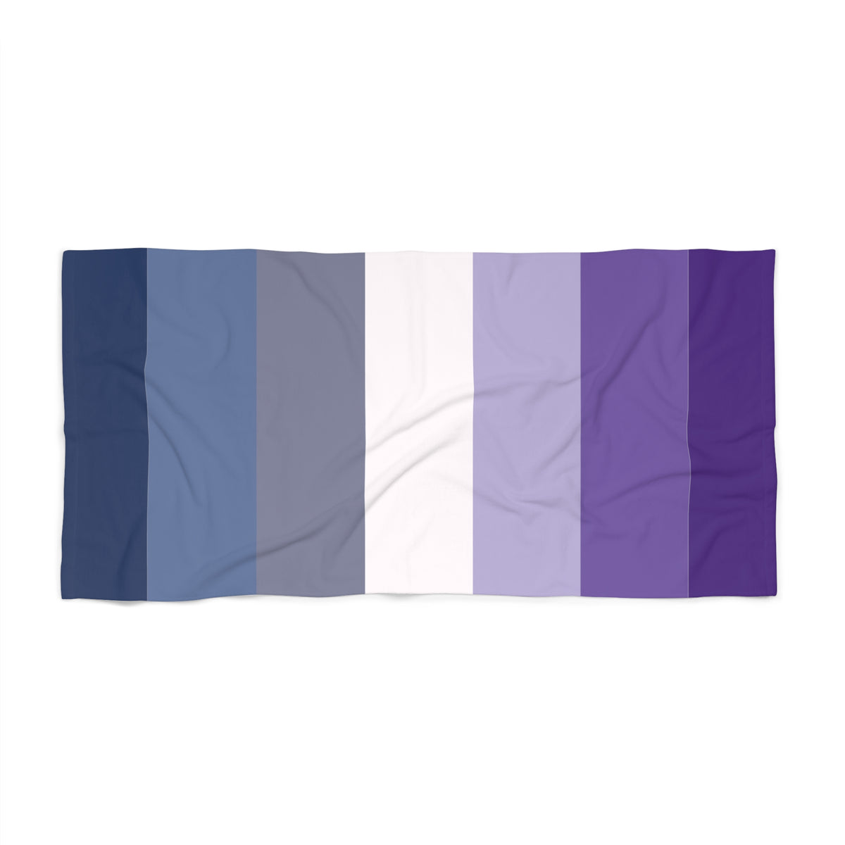 Butch Lesbian Pride Flag Beach Towel - vertical stripe deco