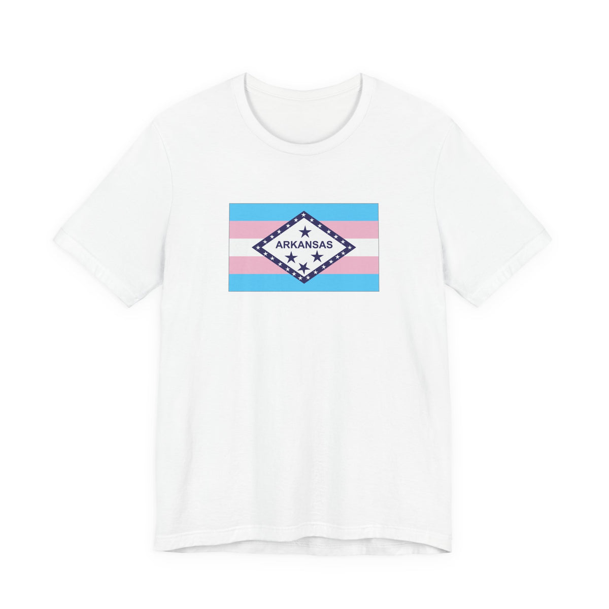 Arkansas Transgender Pride Flag T-shirt, Several Color Options