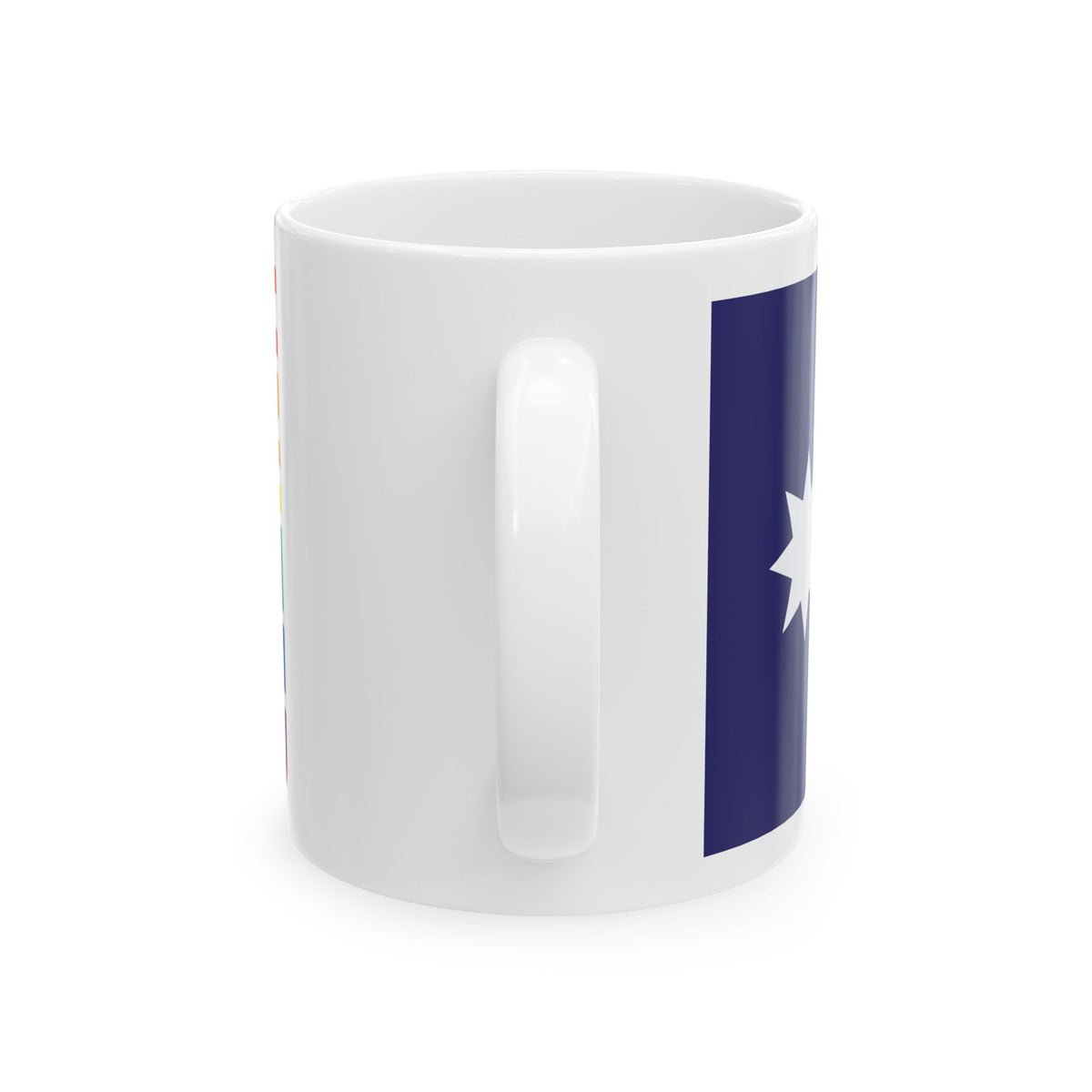 Minnesota Rainbow Pride Flag "UNITED" Ceramic Mug