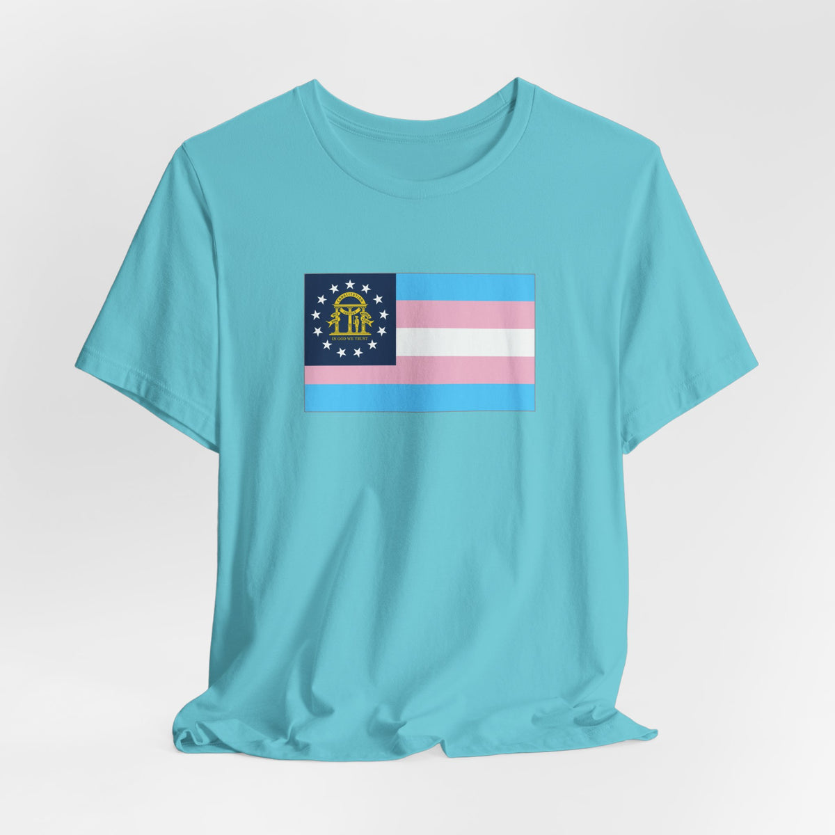 Georgia Transgender Pride Flag T-shirt, Several Color Options