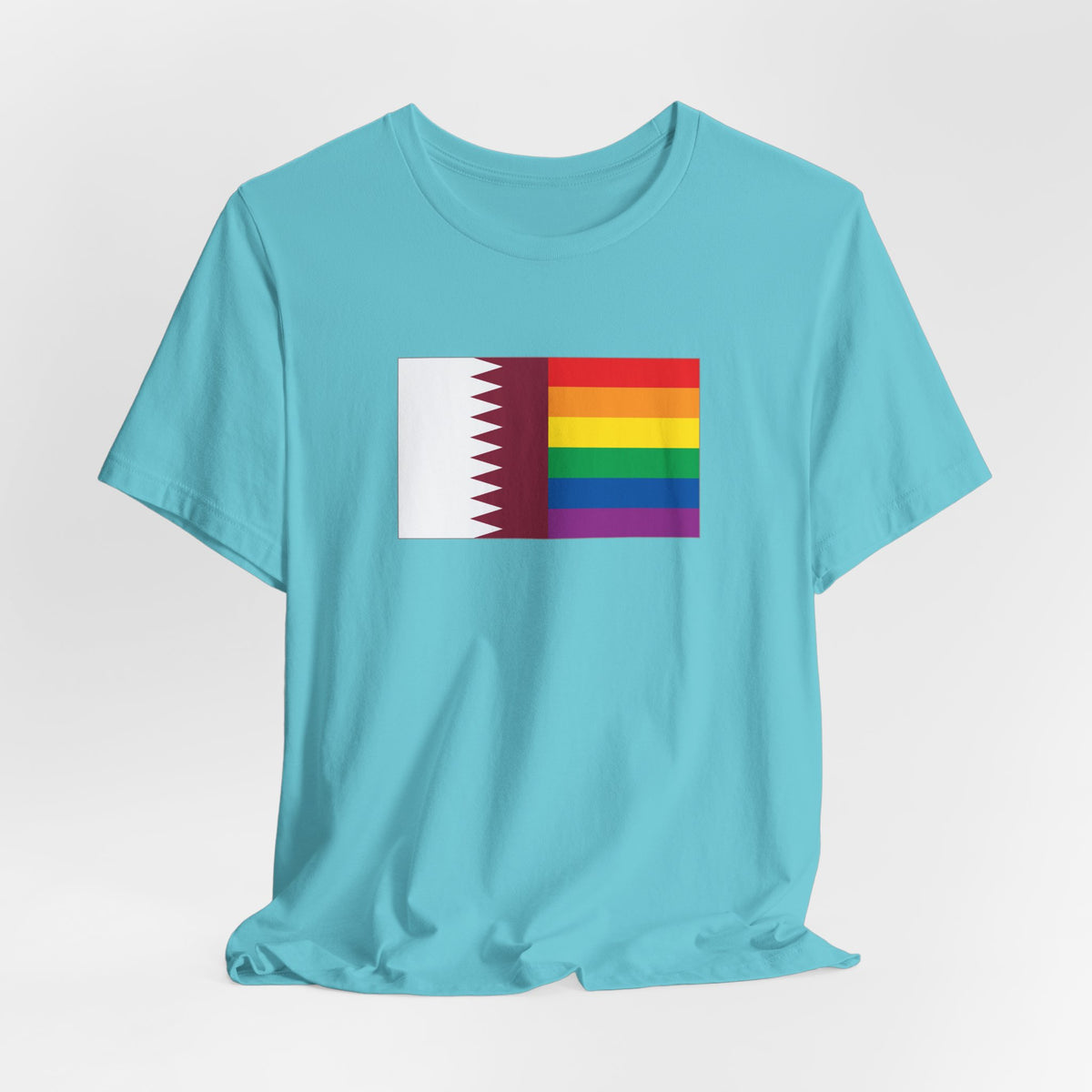 Bahrain Rainbow Pride Flag T-shirt, Several Color Options