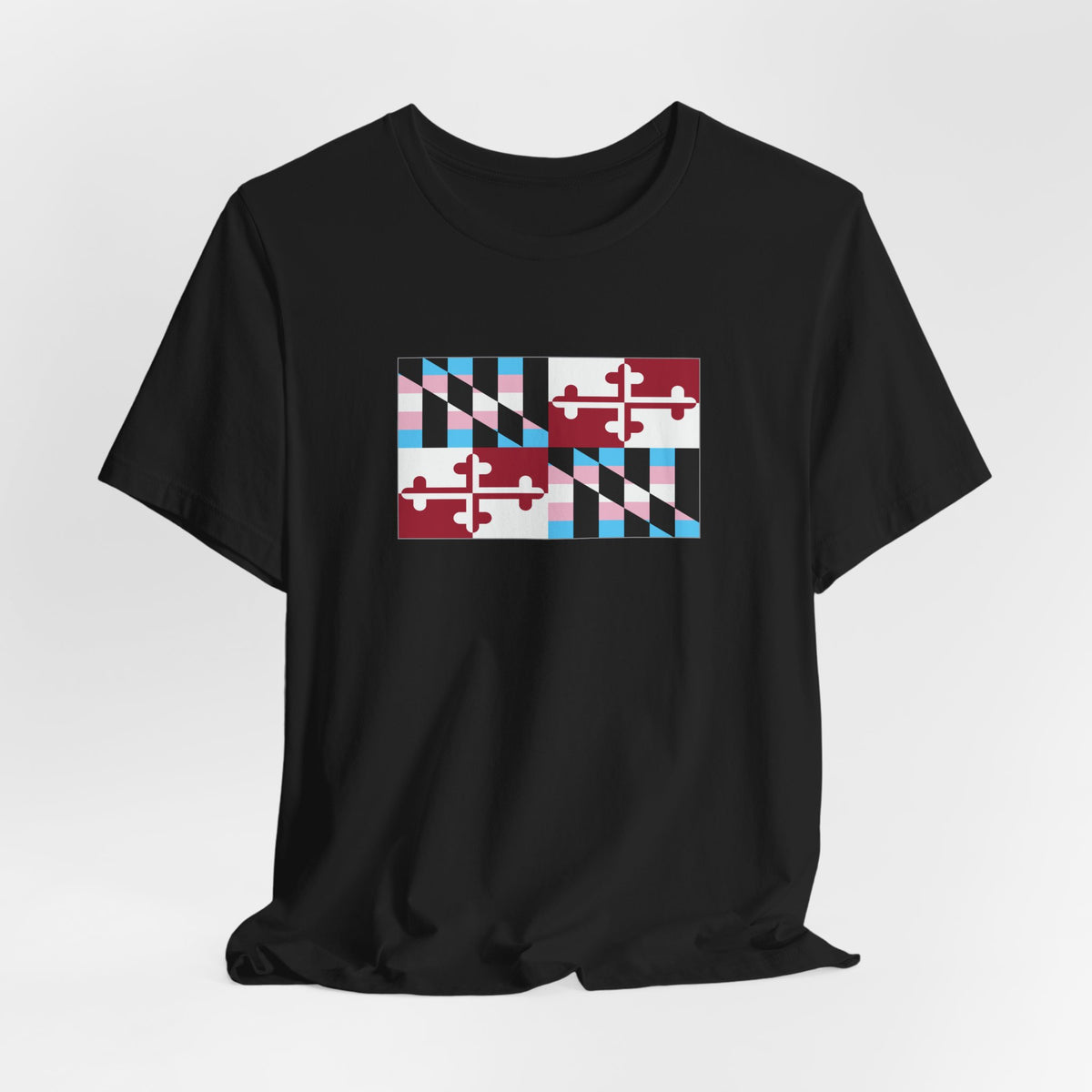 Maryland Transgender Pride Flag T-shirt, Several Color Options