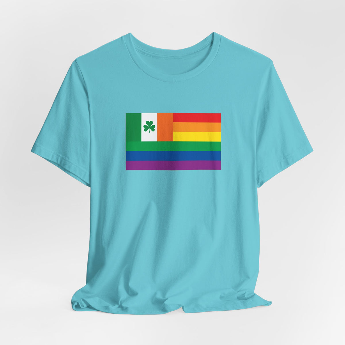 Ireland Rainbow Pride Flag T-shirt, Several Color Options