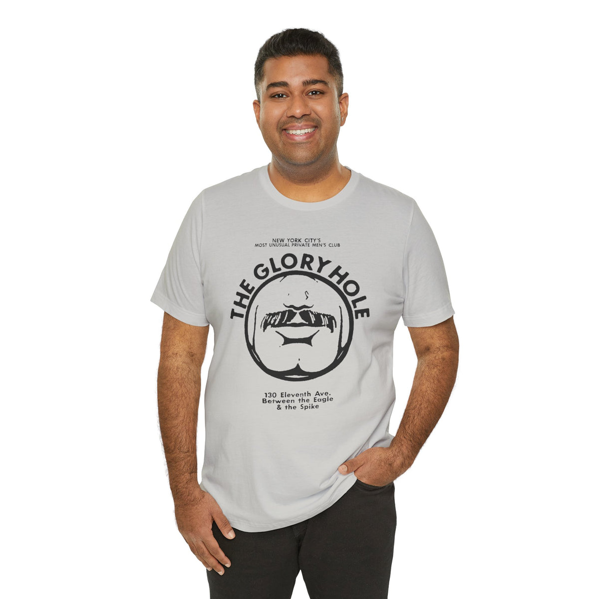 THE GLORY HOLE T-shirt — Vintage NYC Men's Club Tee