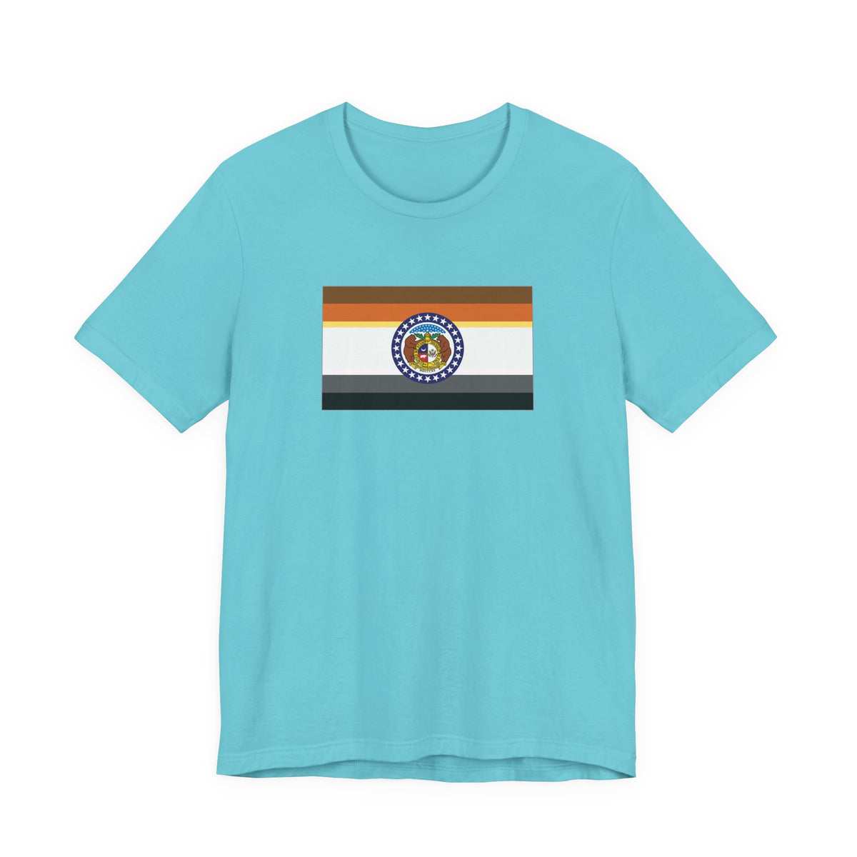 Missouri Bear Pride Flag T-shirt, Several Color Options