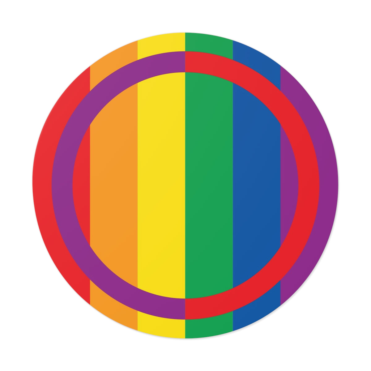 Sámi Pride Flag Vinyl Sticker