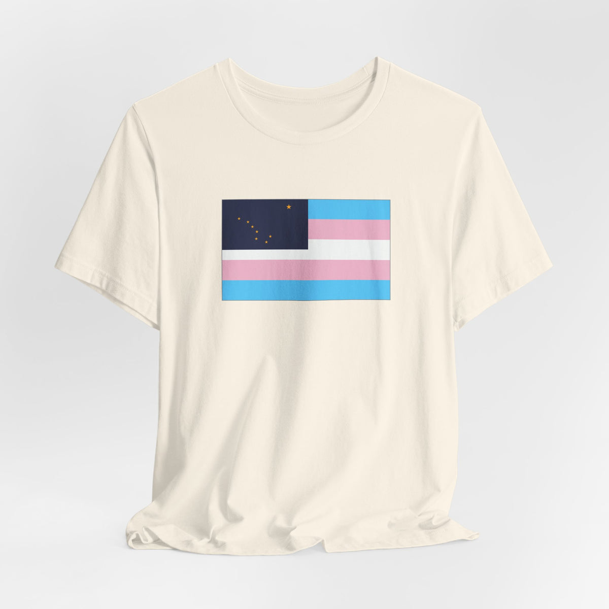 Alaska Transgender Pride Flag T-shirt, Several Color Options