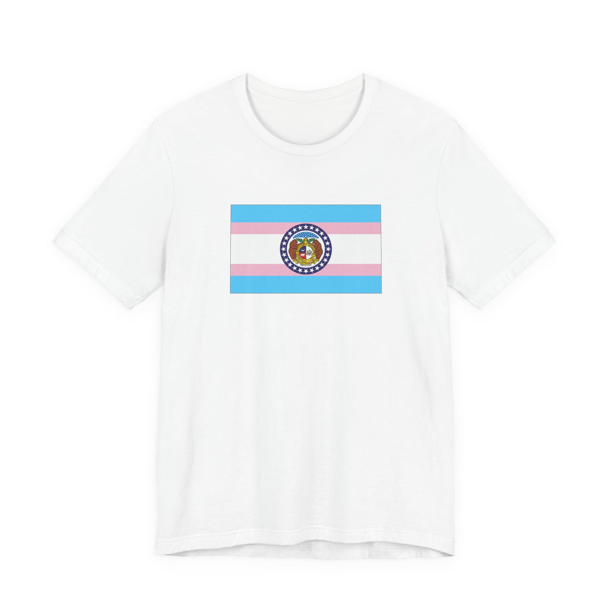 Missouri Transgender Pride Flag T-shirt, Several Color Options