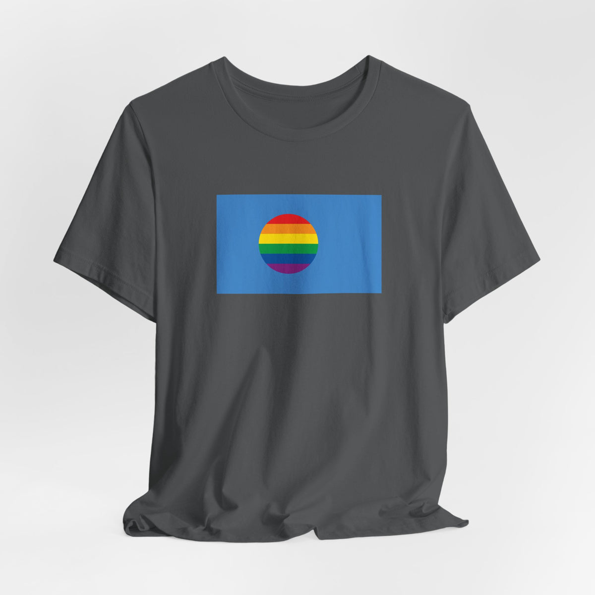 Palau Rainbow Pride Flag T-shirt, Several Color Options