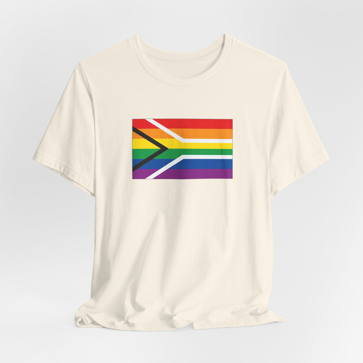 South Africa Rainbow Pride Flag T-shirt, Several Color Options