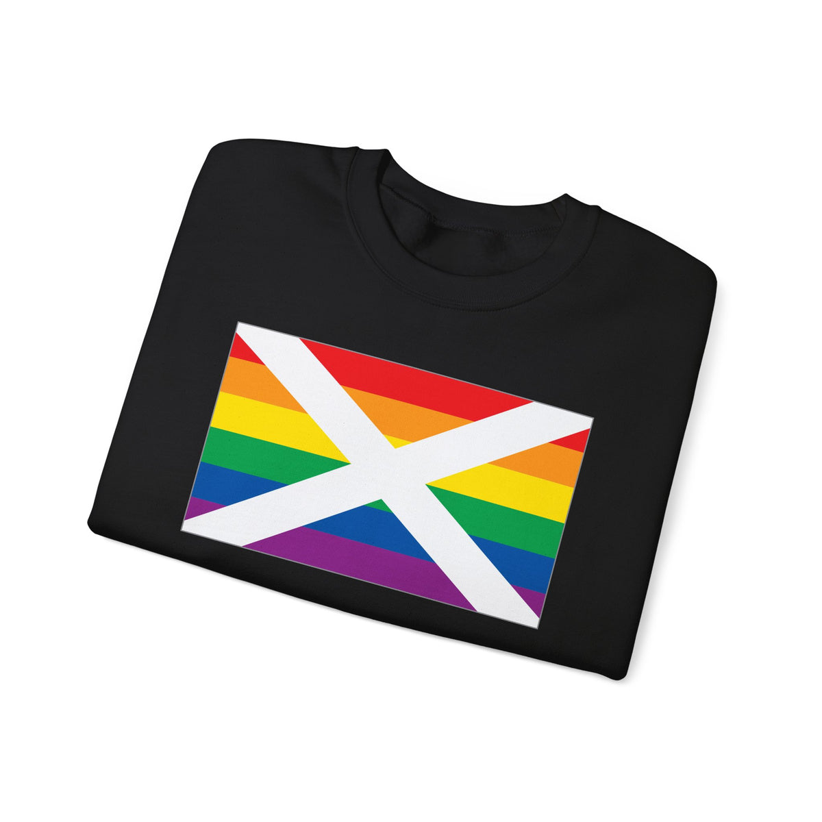 Alabama Rainbow Pride Flag Unisex Crewneck Sweatshirt, White, Black or Light Pink