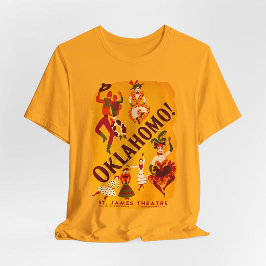 OKLAHOMO! Iconic Broadway musical Oklahoma! Parody T-shirt, Several Color Options