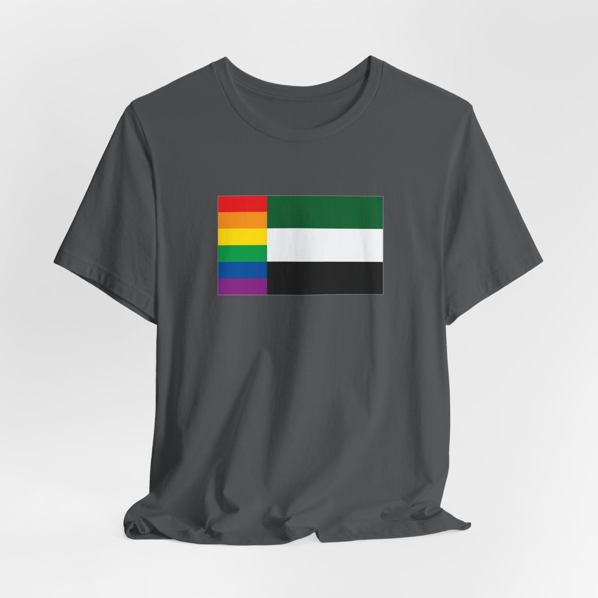 United Arab Emirates Rainbow Pride Flag T-shirt, Several Color Options