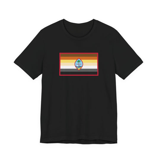 Guam Bear Pride Flag T-shirt, Several Color Options