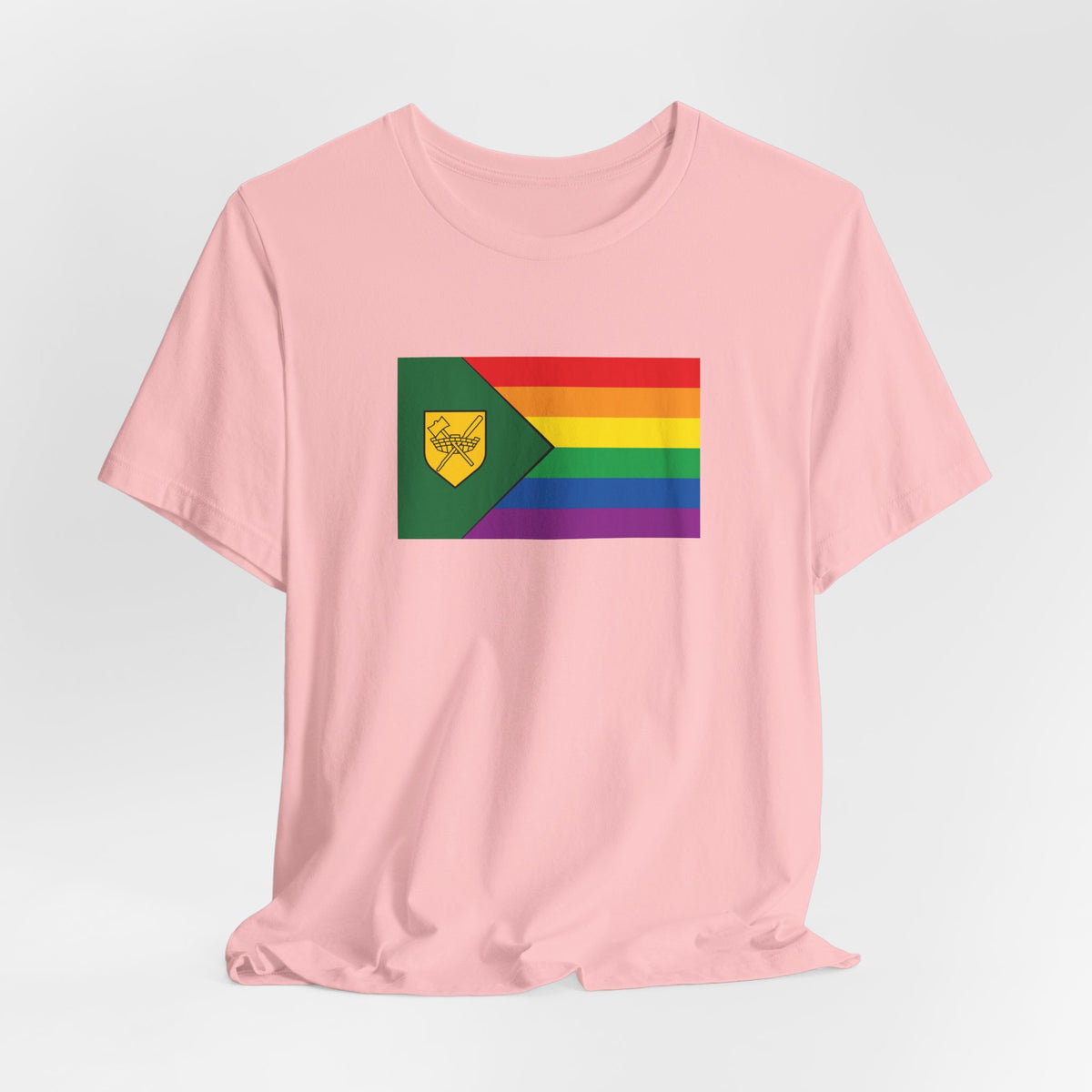Vancouver, Canada Rainbow Pride Flag T-shirt, Several Color Options