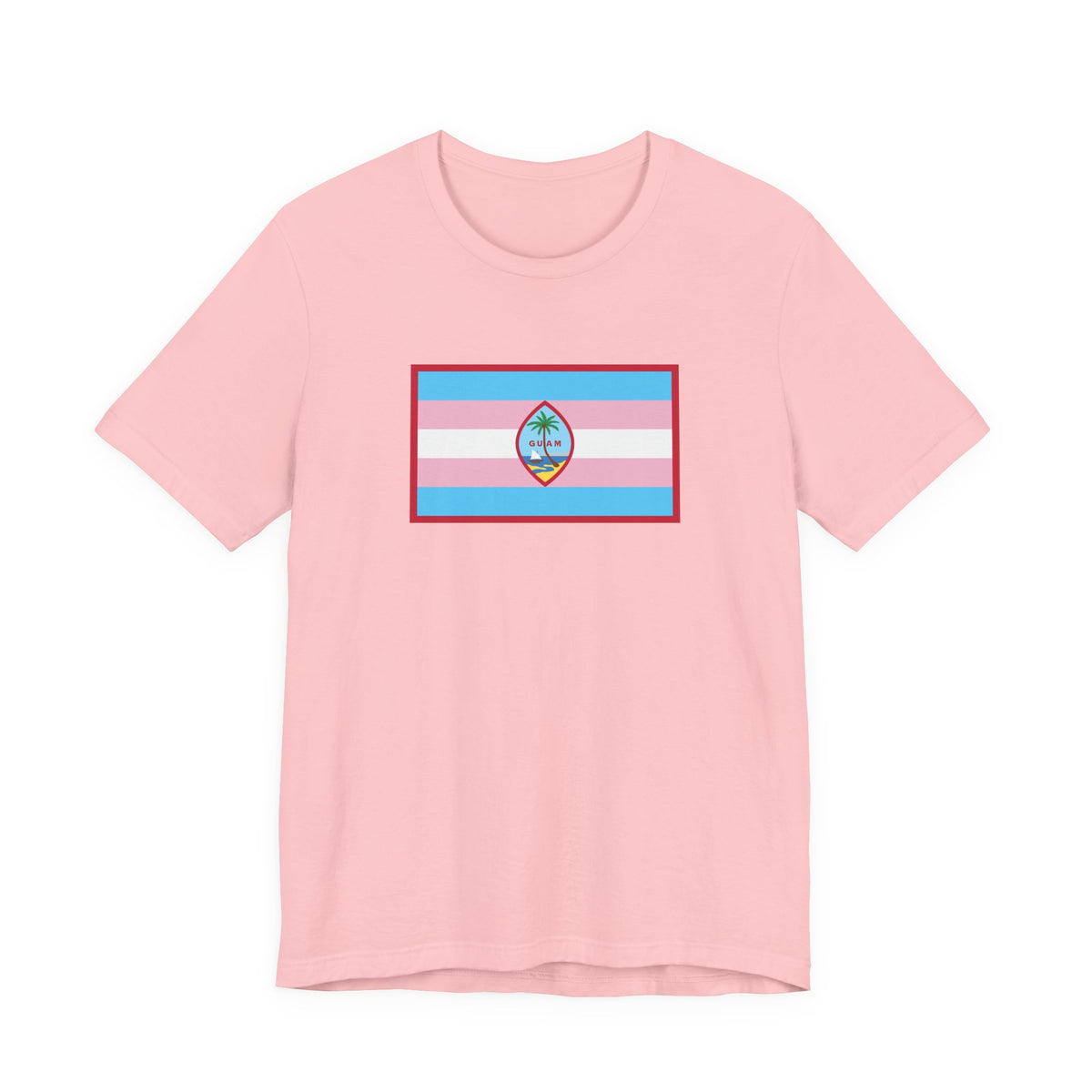 Guam Transgender Pride Flag T-shirt, Several Color Options