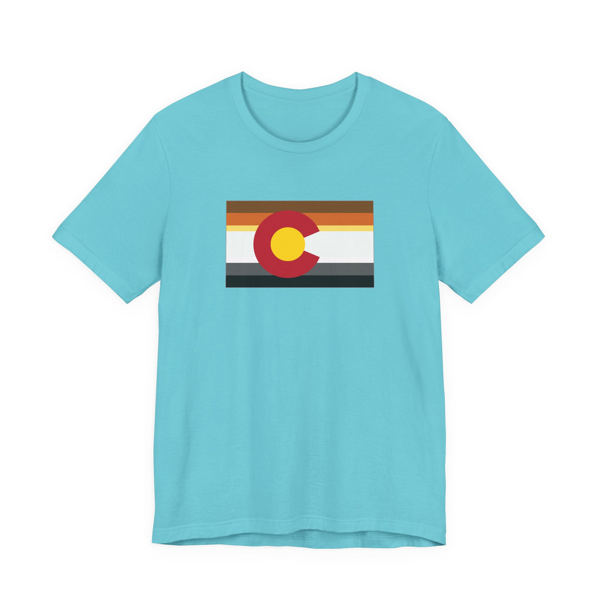 Colorado Bear Pride Flag T-shirt, Several Color Options
