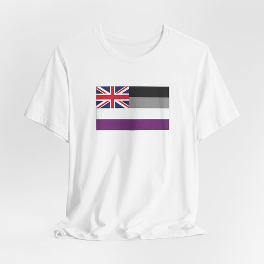 Hawai'i Asexual Pride Flag T-shirt, Several Color Options