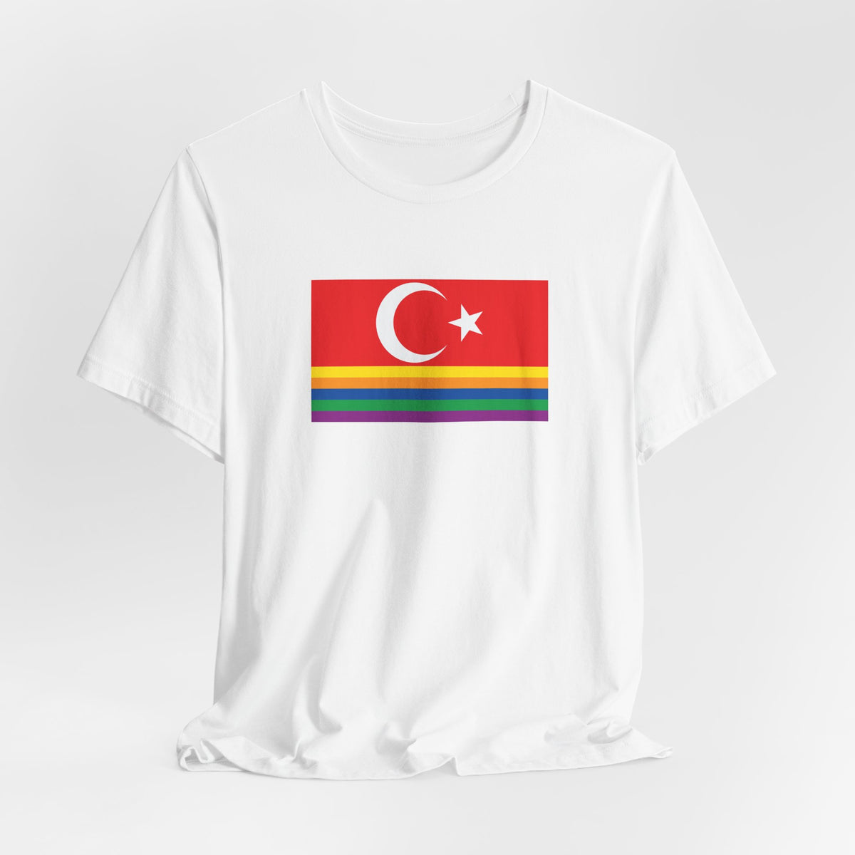Turkey Rainbow Pride Flag T-shirt, Several Color Options