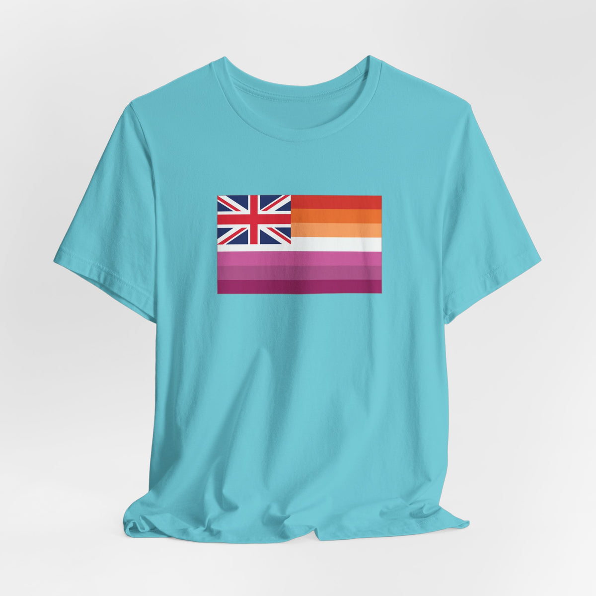 Hawai'i Lesbian Pride Flag T-shirt, Several Color Options