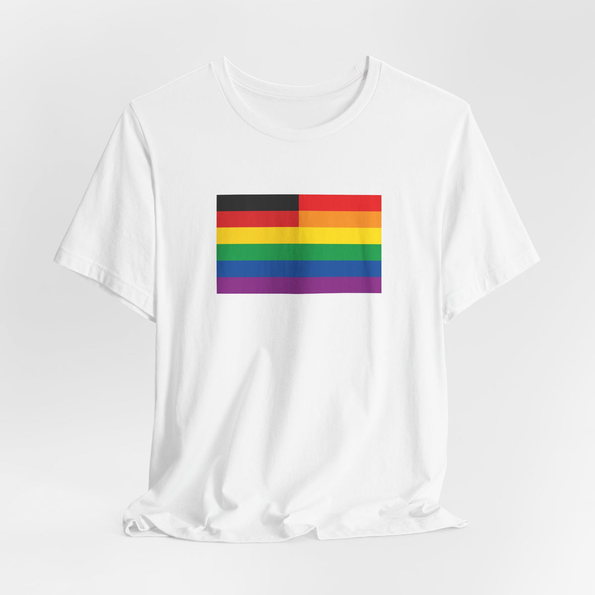 Germany Rainbow Pride Flag T-shirt, Several Color Options