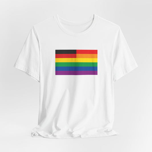 Germany Rainbow Pride Flag T-shirt, Several Color Options