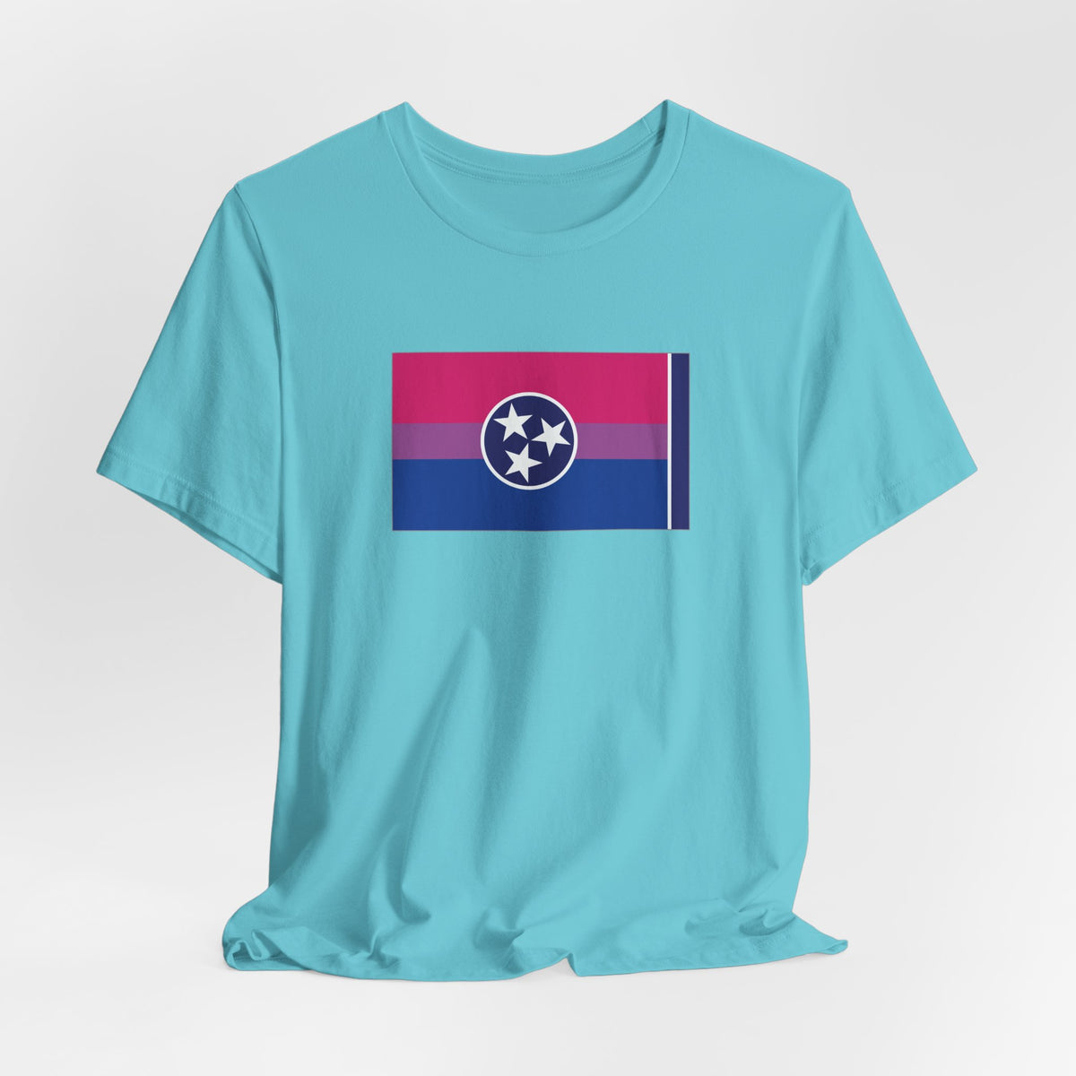 Tennessee Bisexual Pride Flag T-shirt, Several Color Options