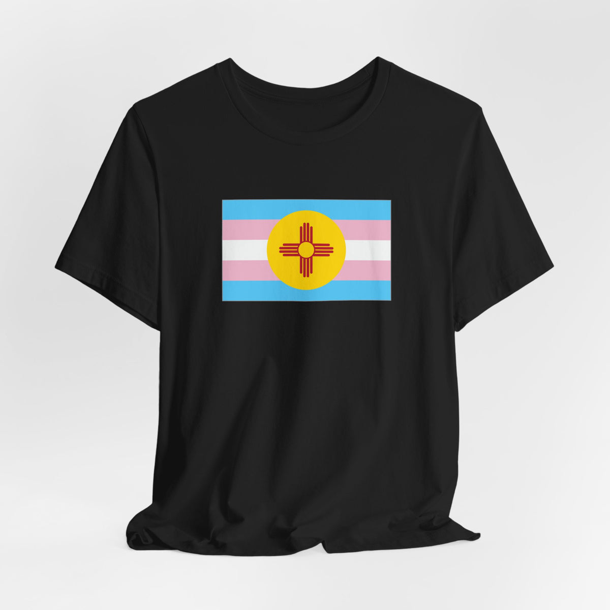 New Mexico Transgender Pride Flag T-shirt, Several Color Options