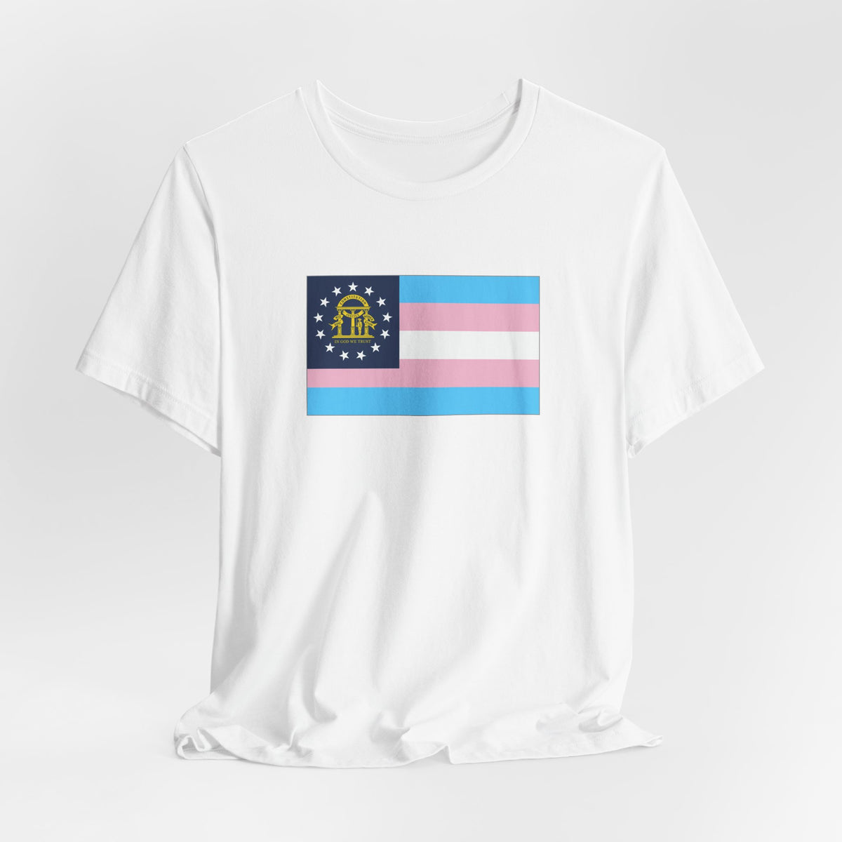 Georgia Transgender Pride Flag T-shirt, Several Color Options