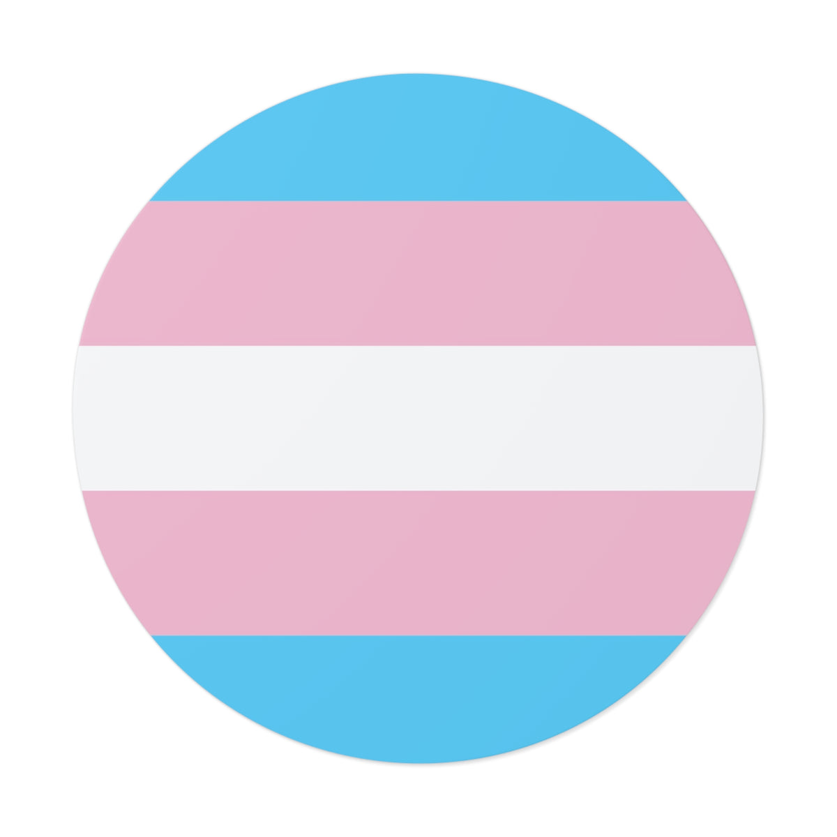 Transgender Pride Flag Vinyl Sticker