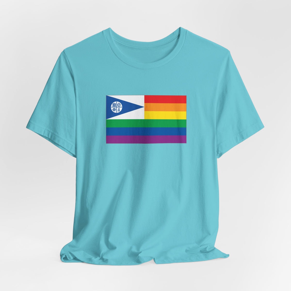 Minneapolis, Minnesota Rainbow Pride Flag T-shirt, Several Color Options