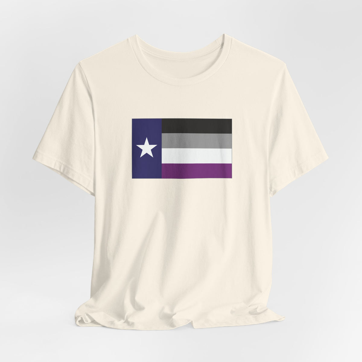 Texas Asexual Pride Flag T-shirt, Several Color Options