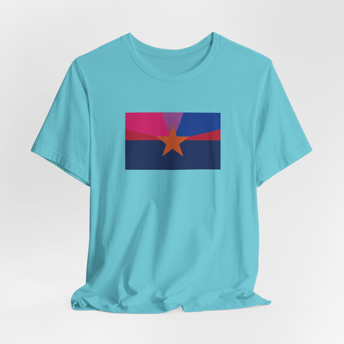 Arizona Bisexual Pride Flag T-shirt, Several Color Options