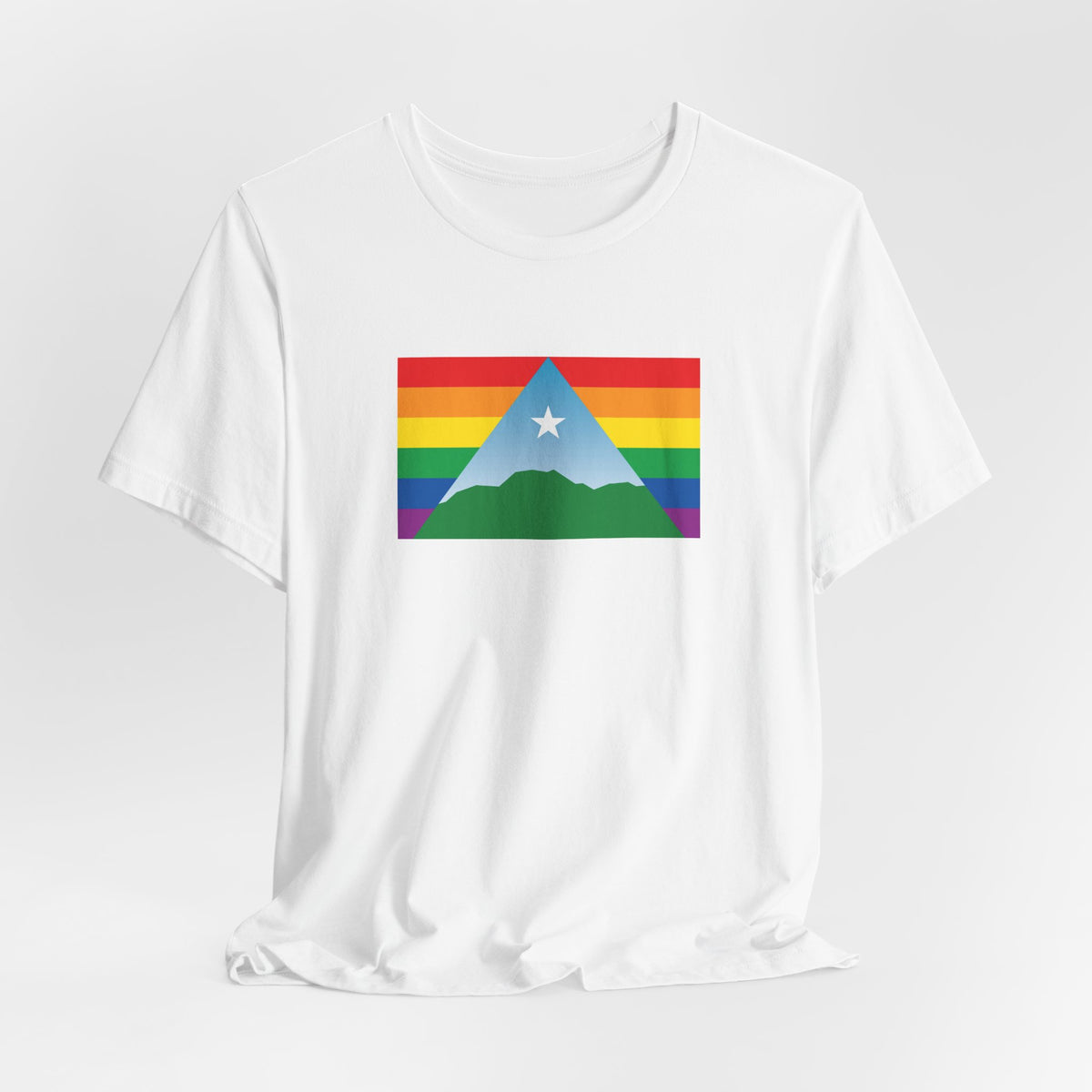 Caracas, Venezuela Rainbow Pride Flag T-shirt, Several Color Options
