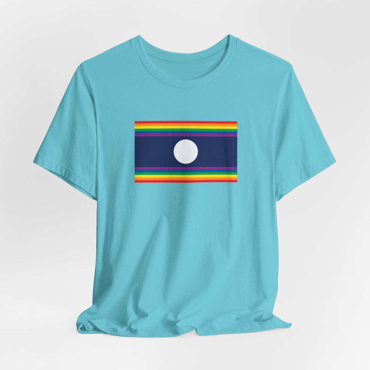 Laos Rainbow Pride Flag T-shirt, Several Color Options
