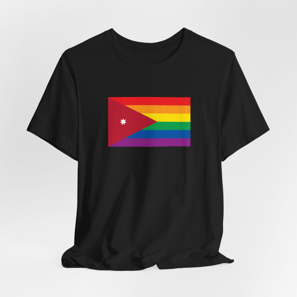 Jordan Rainbow Pride Flag T-shirt, Several Color Options