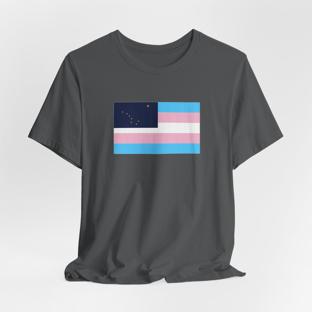 Alaska Transgender Pride Flag T-shirt, Several Color Options