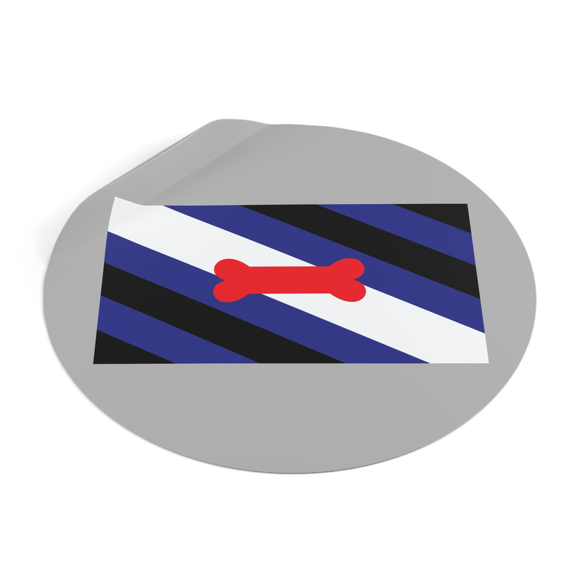 Puppy Pride Flag Vinyl Sticker