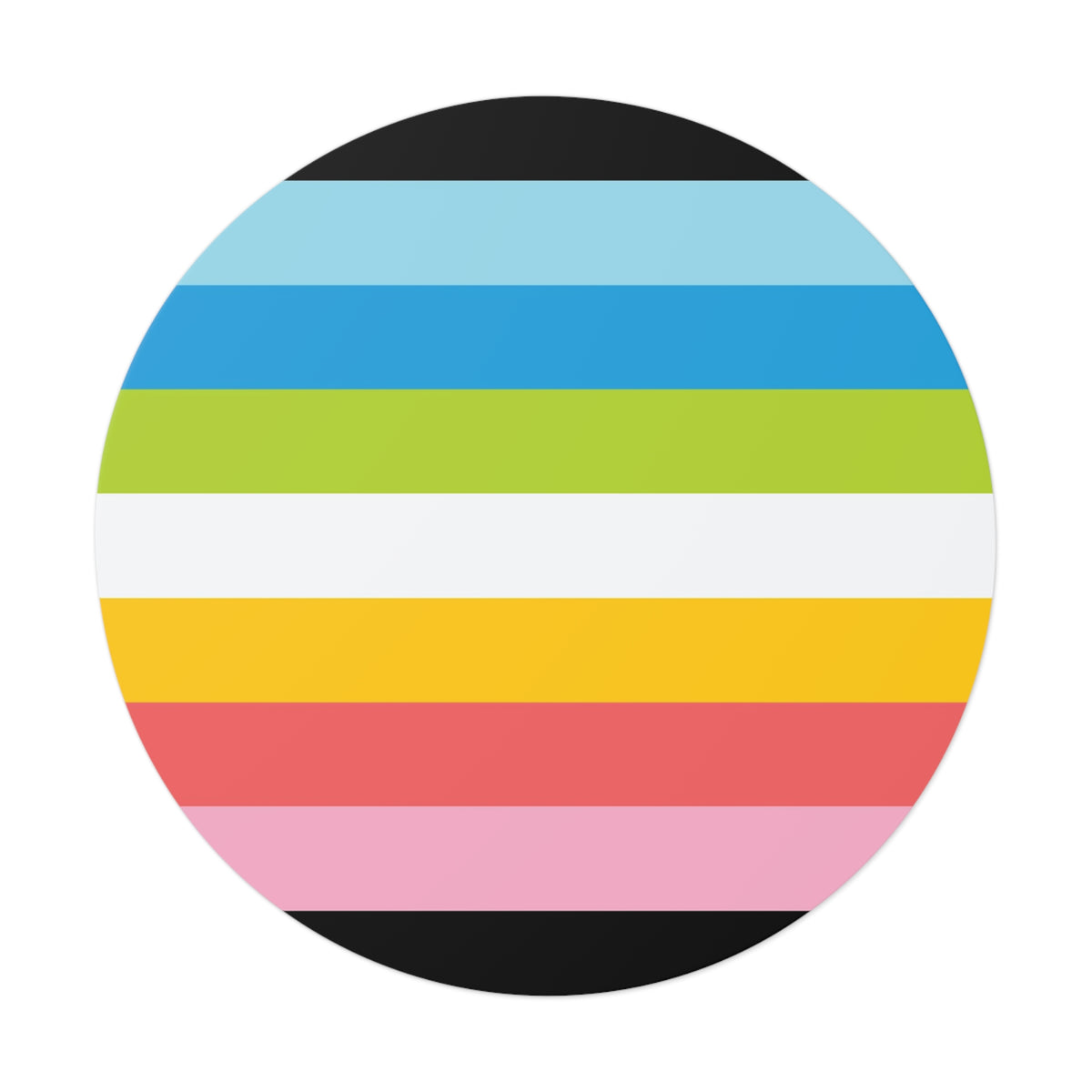 Queer Pride Flag Vinyl Sticker